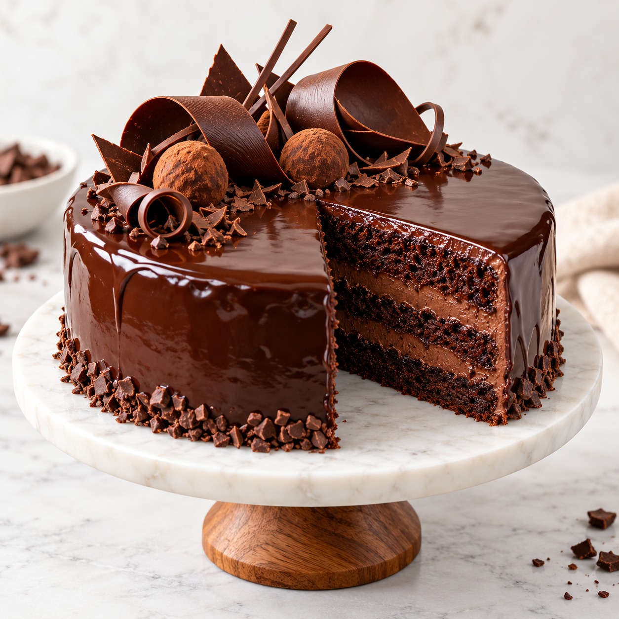 Chocolate Truffle Cake